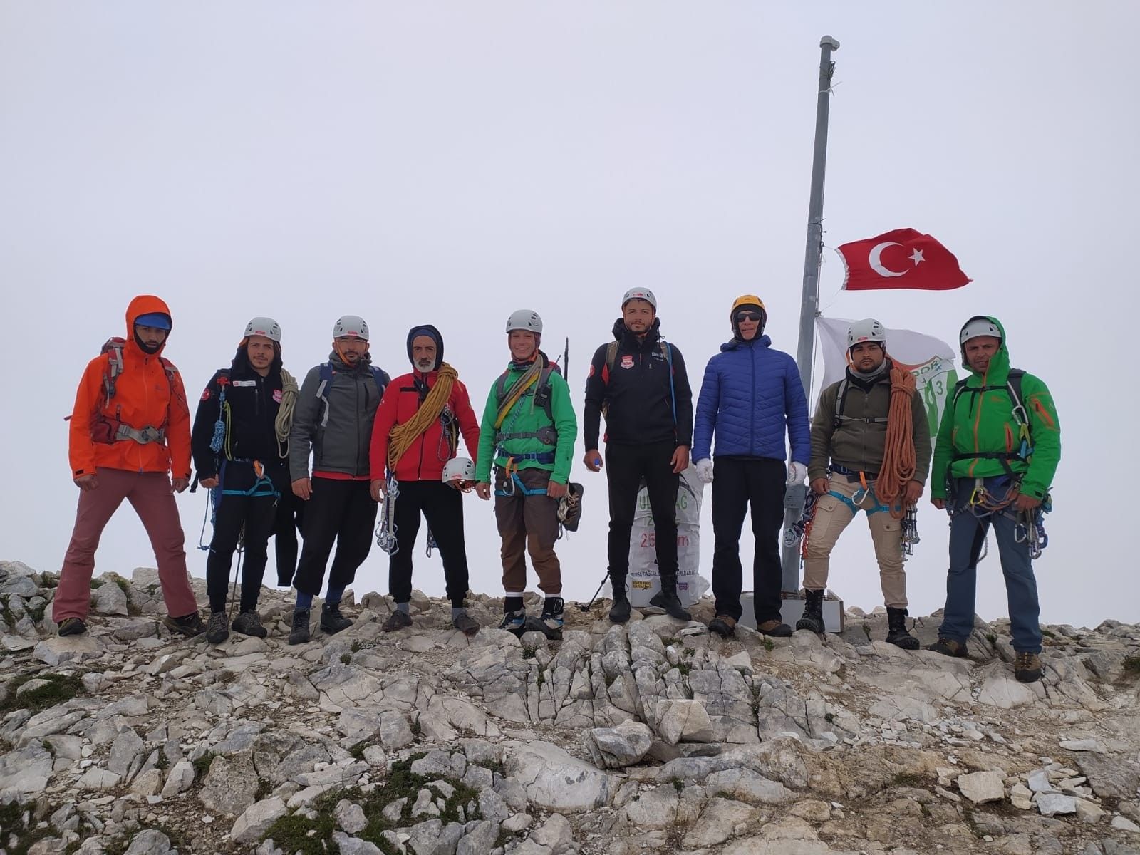 Uludağ'da nefes kesen tırmanış