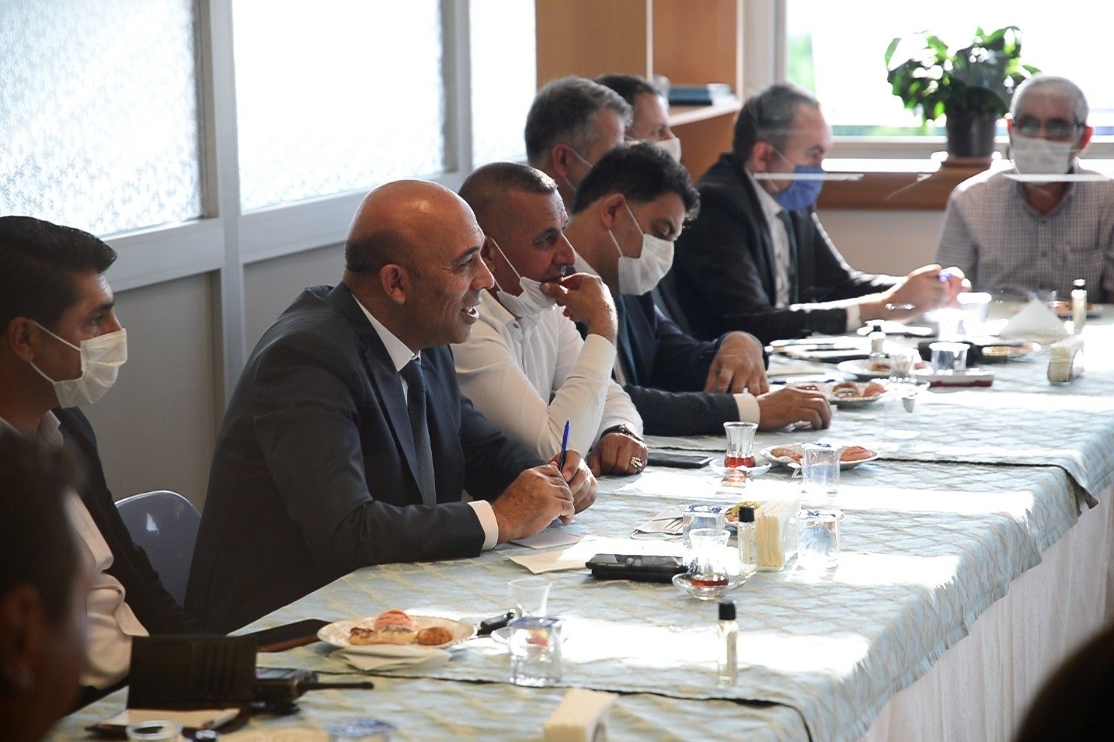 İl Emniyet Müdürü Mehmet Şahne, kent güvenliği ve huzuru için ziyaretlere devam ediyor