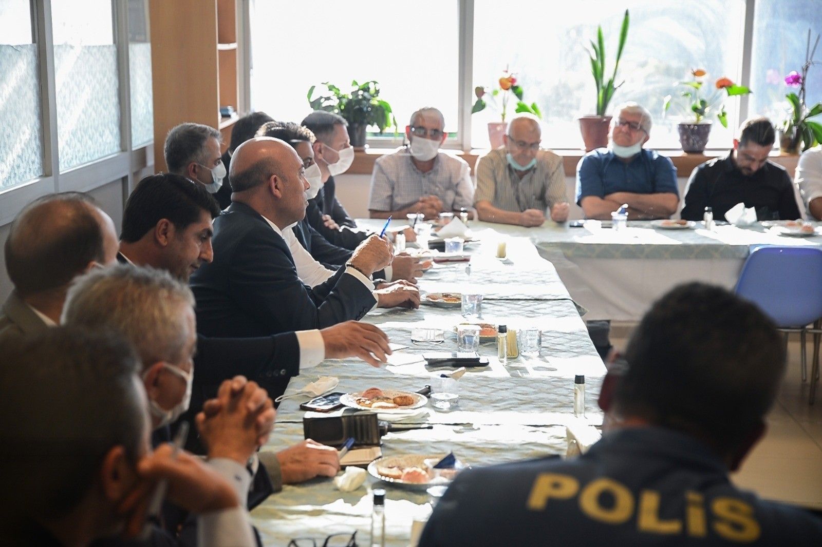 İl Emniyet Müdürü Mehmet Şahne, kent güvenliği ve huzuru için ziyaretlere devam ediyor