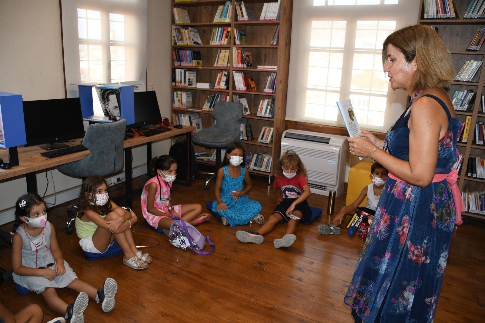 Kuşadası'nda çocuklara kitap sevgisi kazandırılıyor
