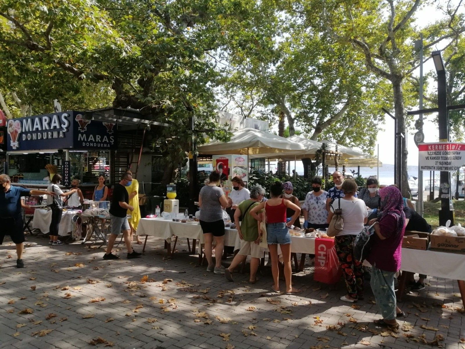Öğretmen için yardım kampanyası