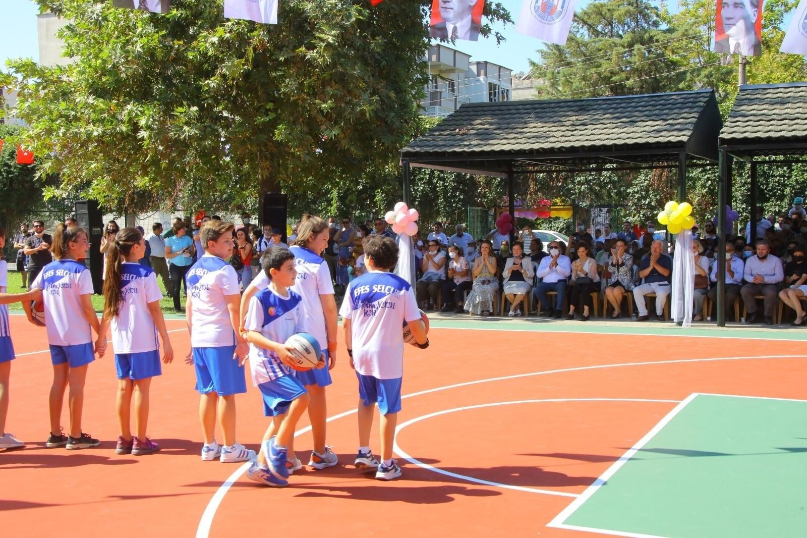 Yenilenen Eftal Doğru Spor Tesisleri, sporcularla buluştu