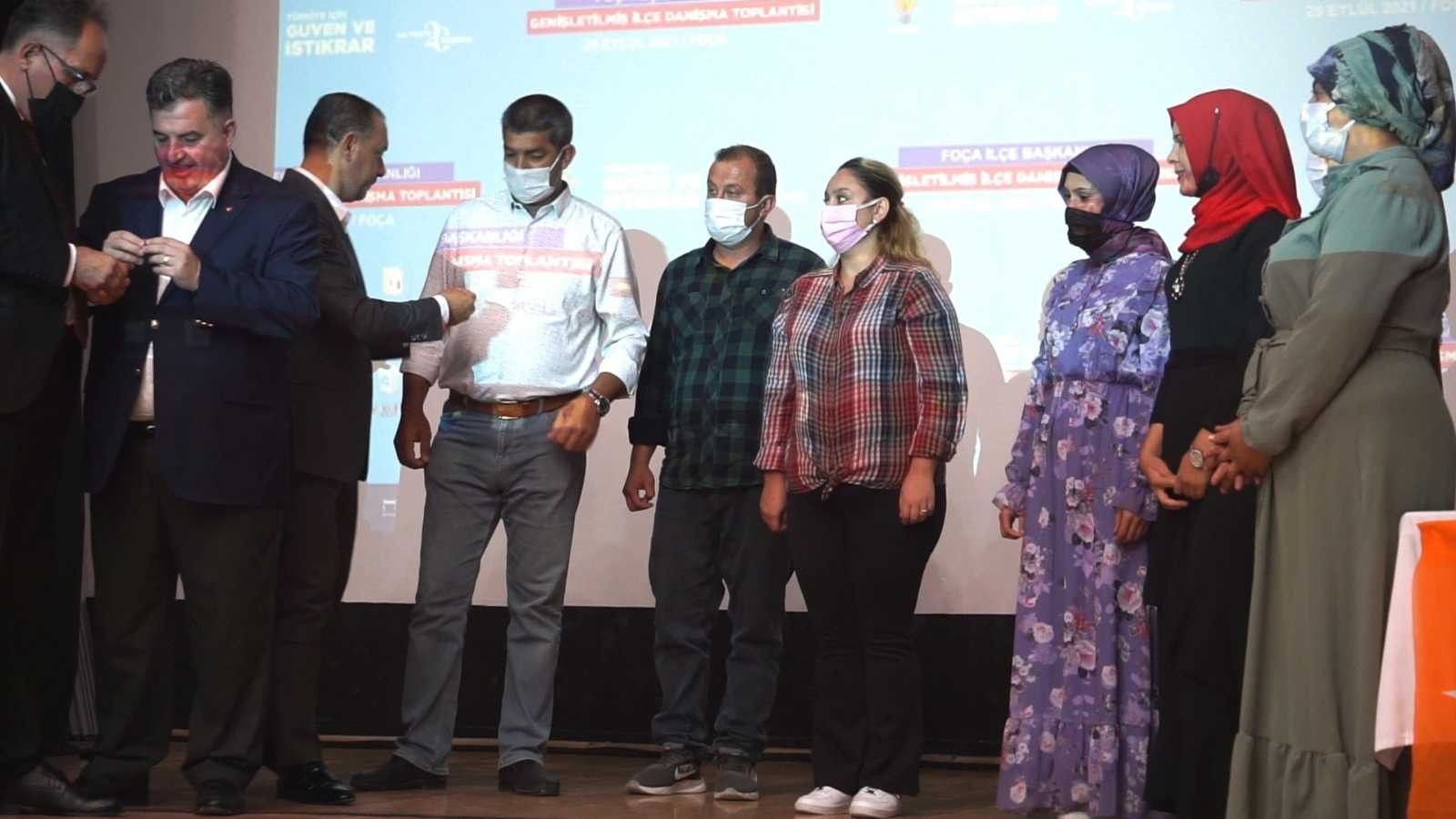 AK Parti danışma meclisi toplantısı Foça'da yapıldı