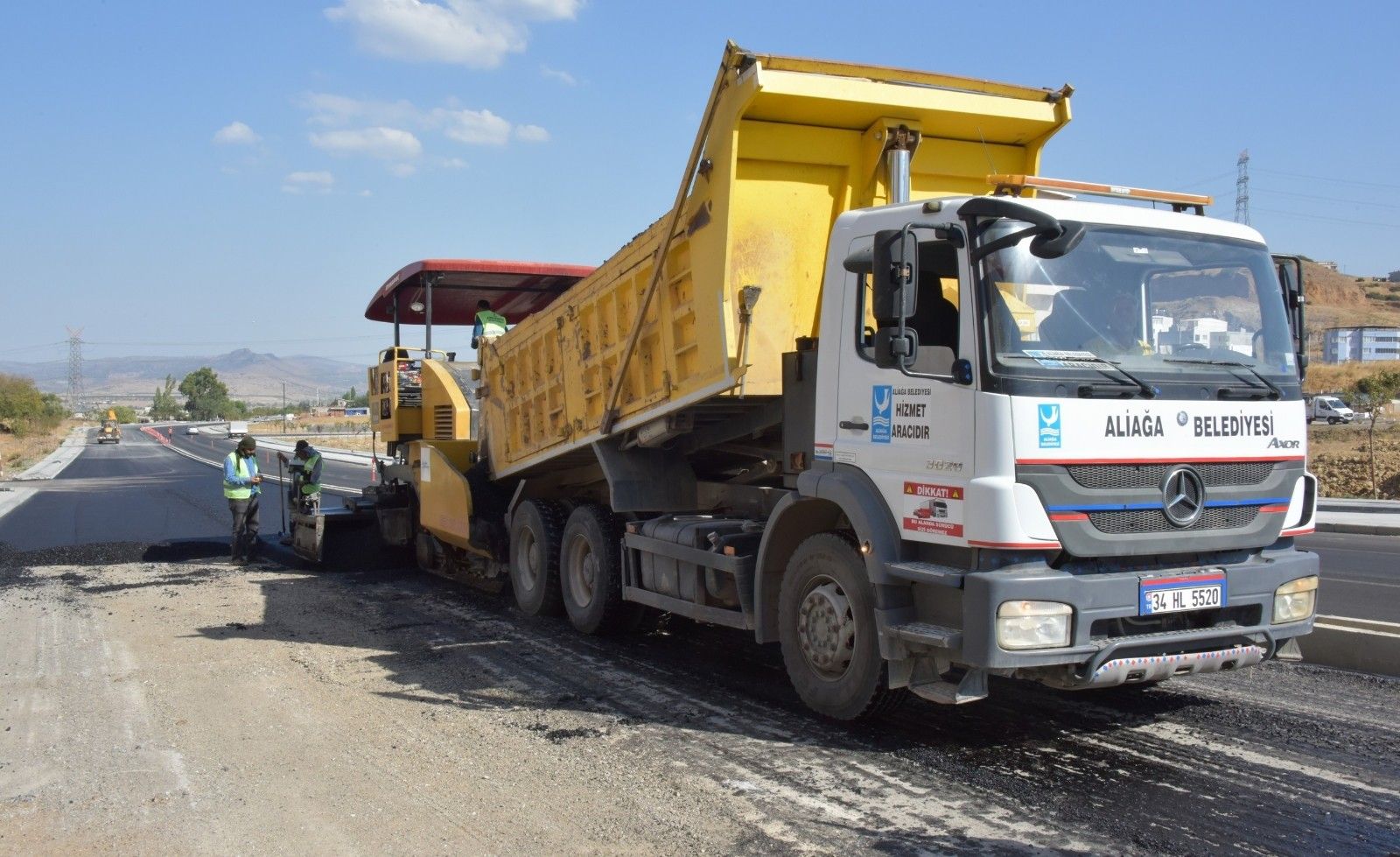 Aliağa modern bir görünüme kavuşuyor
