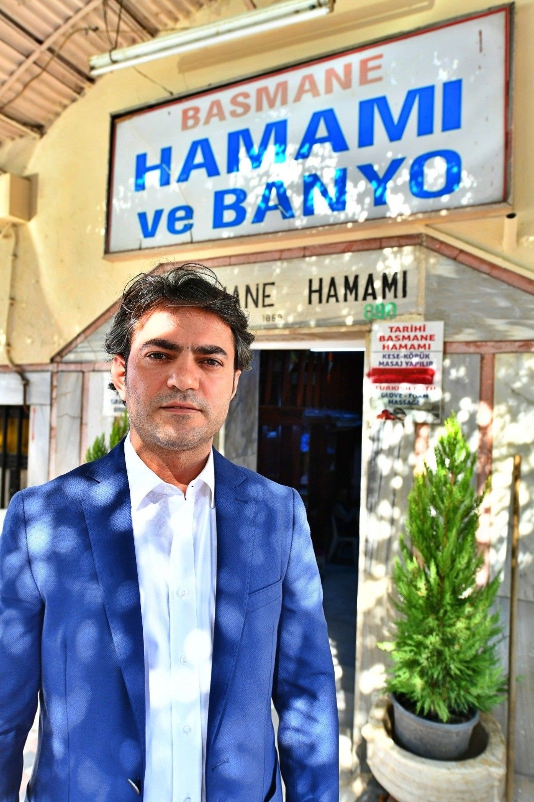 Basmane Hamamı'nın kapıları evsizlere açıldı