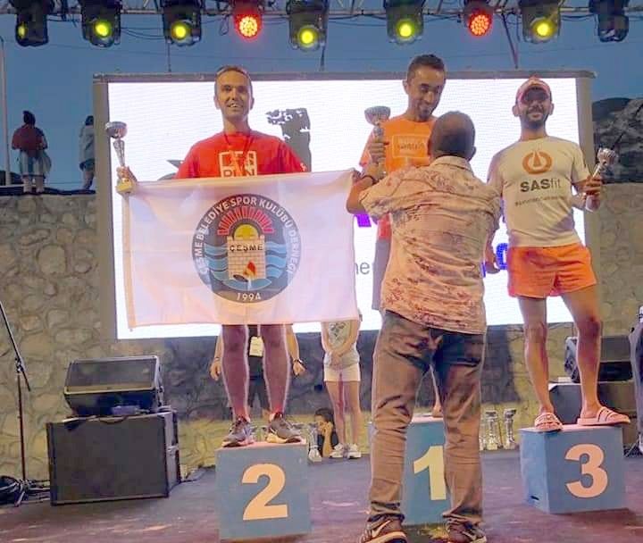 Çeşmeli sporcu Run the Island yarışlarında 2. oldu
