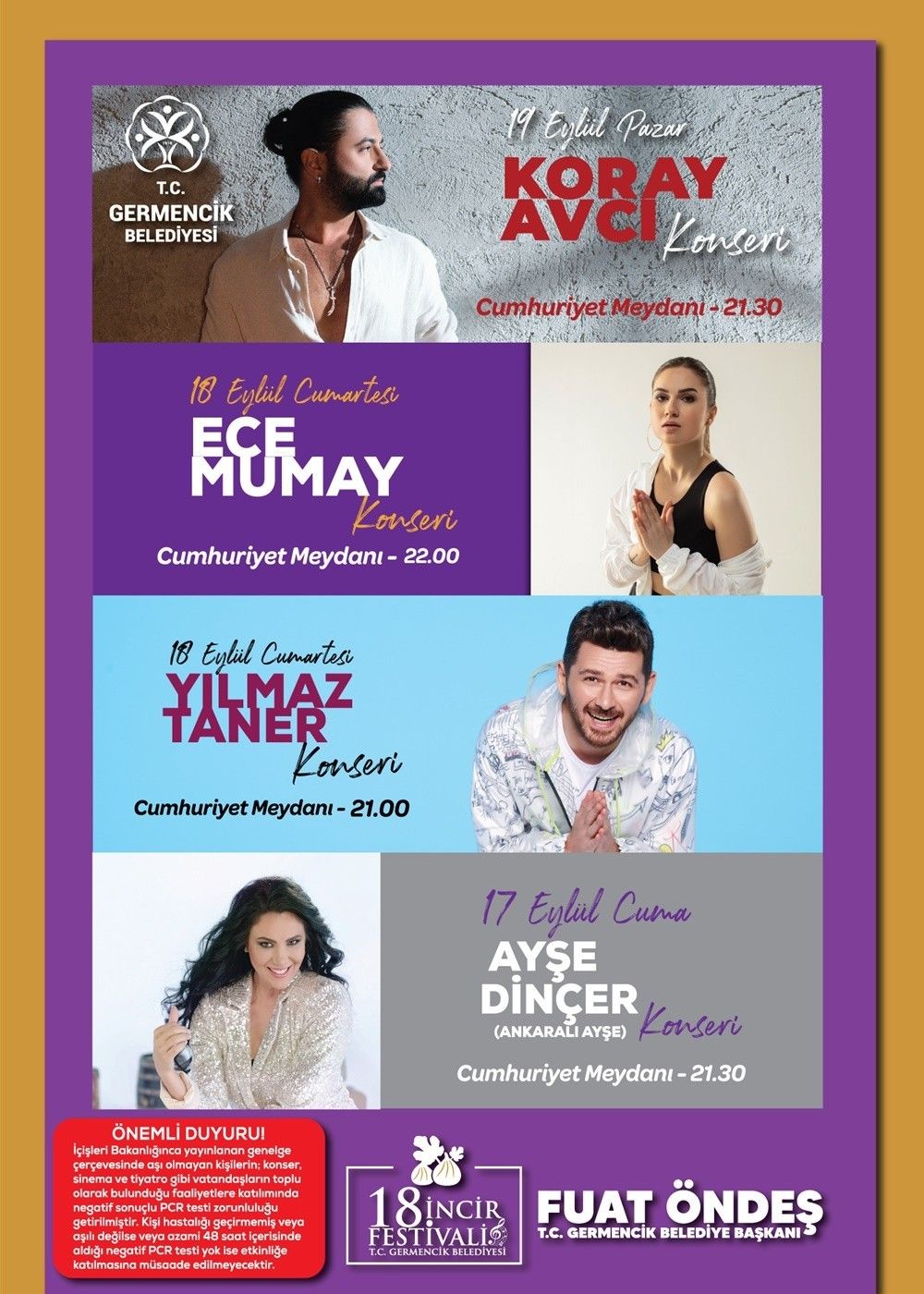 İncir festivali'nde geri sayım başladı