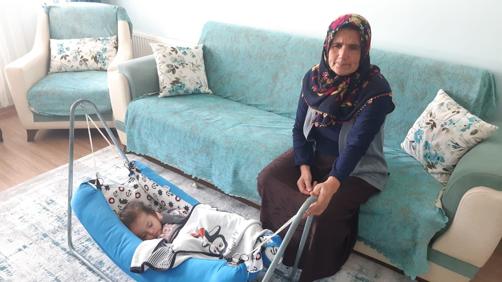 Yangında 4. kattan atılan çocuğun durumu iyi