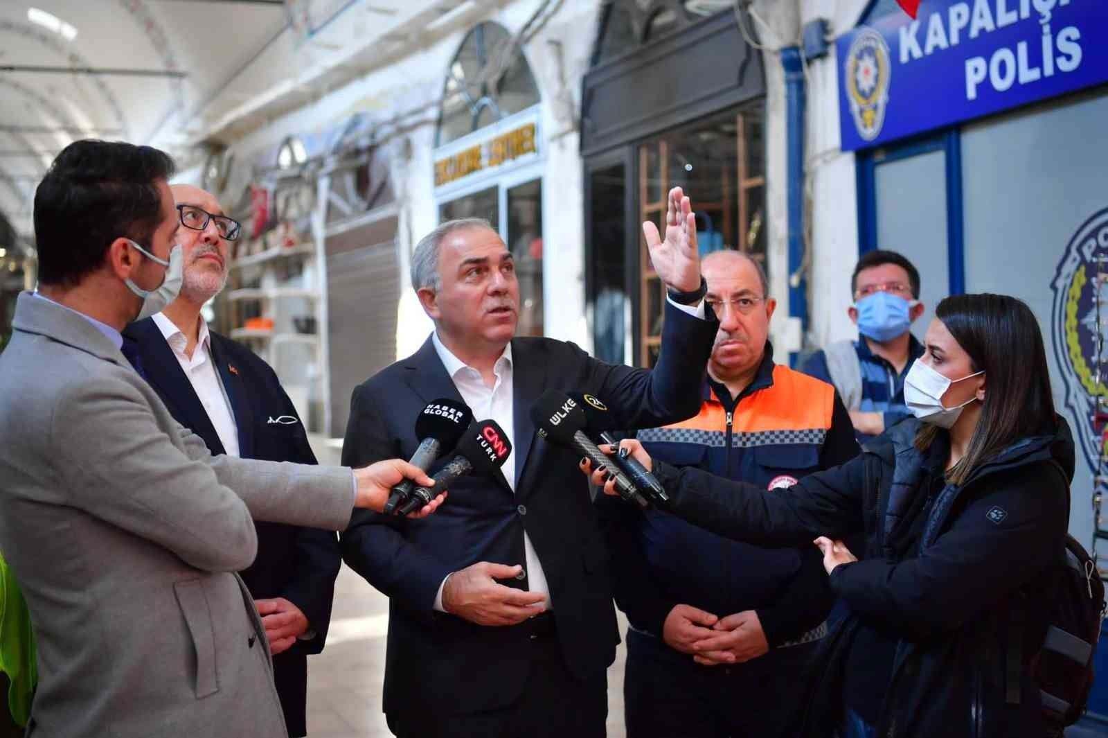 560 yıllık Kapalıçarşı'da restorasyon