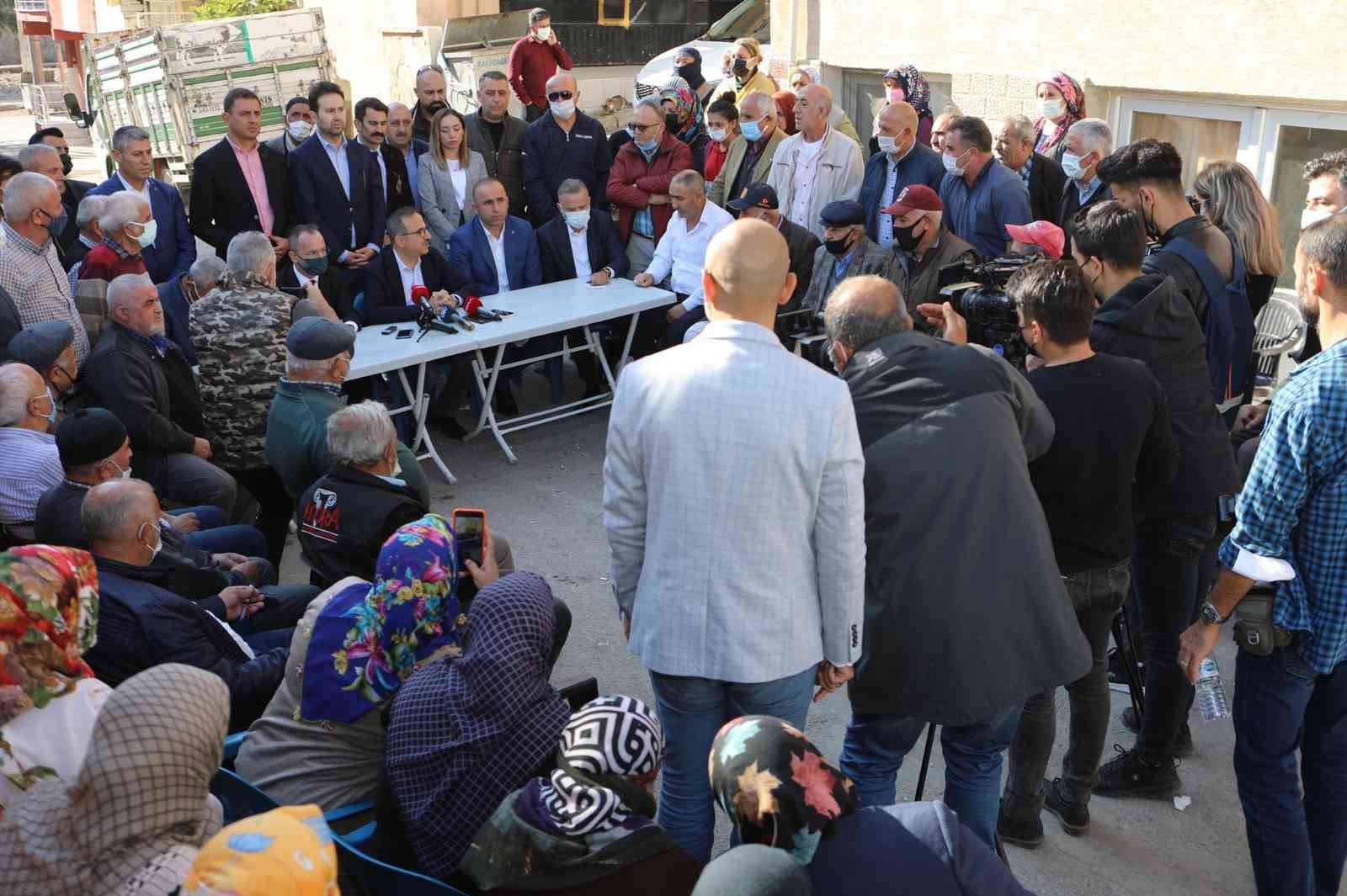 AK Partili Sürekli: "Tapuları devredin, dönüşümü biz yapacağız"
