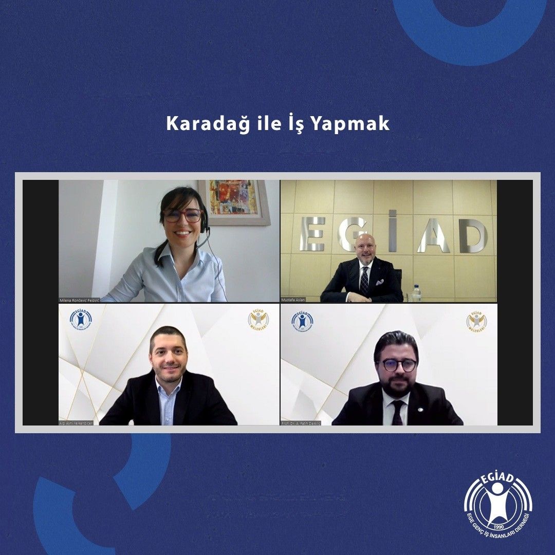 EGİAD 'Dış Ticaret Elçileri' Karadağ kapılarını aralıyor