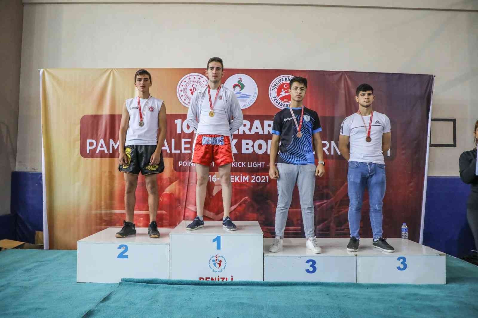 Kıck Boks turnuvasına Denizli damgası
