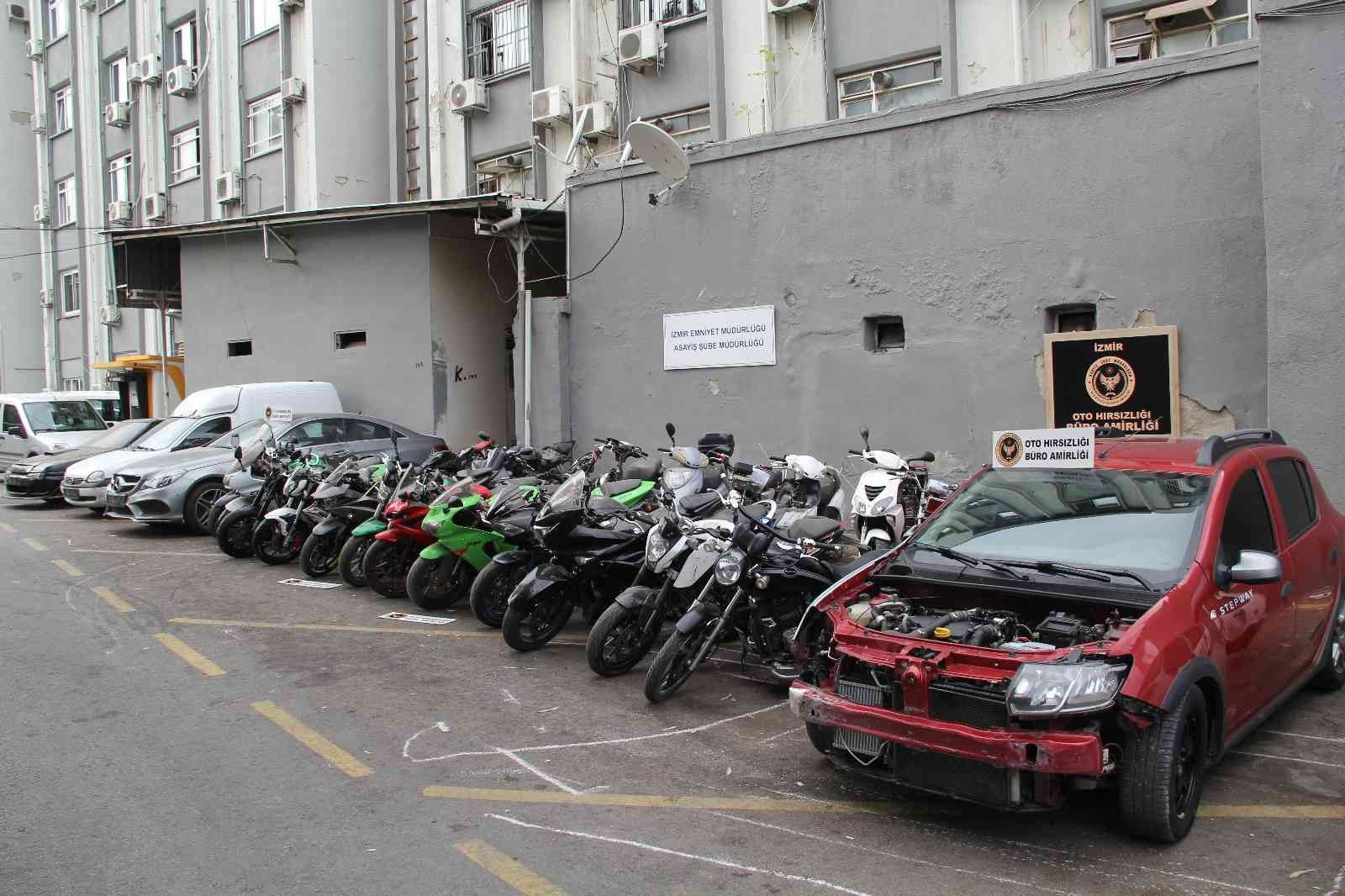 Oto çetesine baskın: 38 araç ele geçirildi