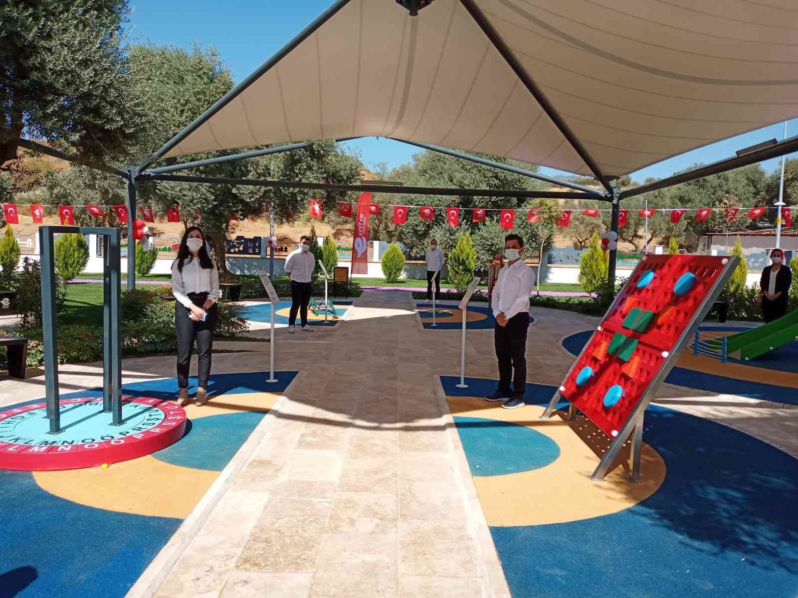 Türkiye'nin ilk "Matematik Parkı" Aydın'da açıldı