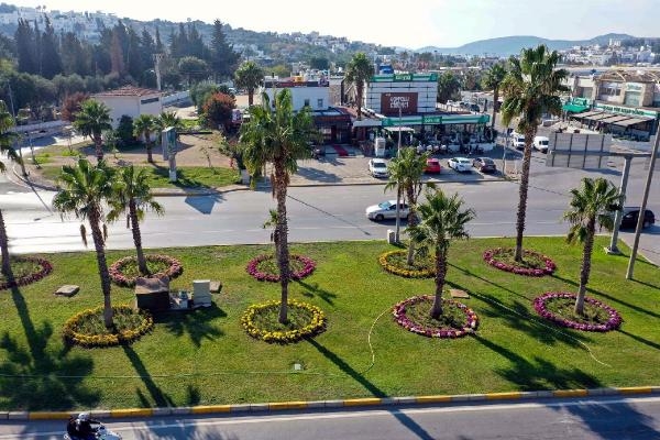 Bodrum'da mevsimlere uygun bitki ve çiçeklerle su tasarrufu sağlanacak