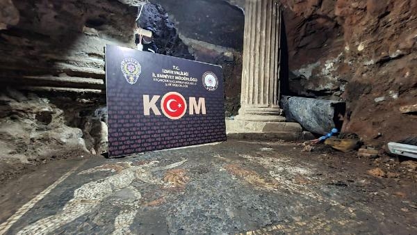 'Kaçak kazıda bulunan eserler, Romalı zenginleri anlatıyor'