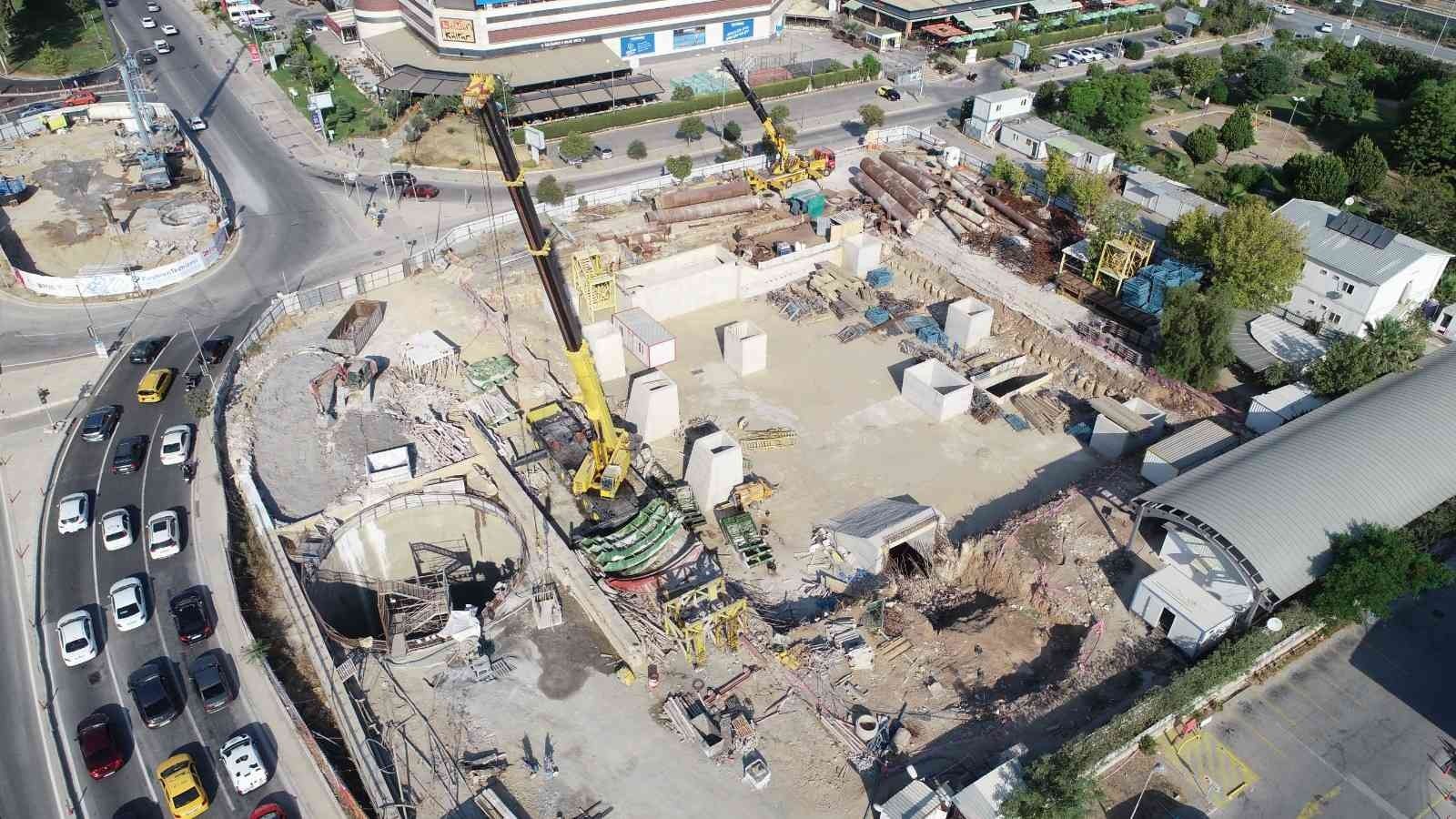 Metro çalışmalarında sıra istasyonlarda