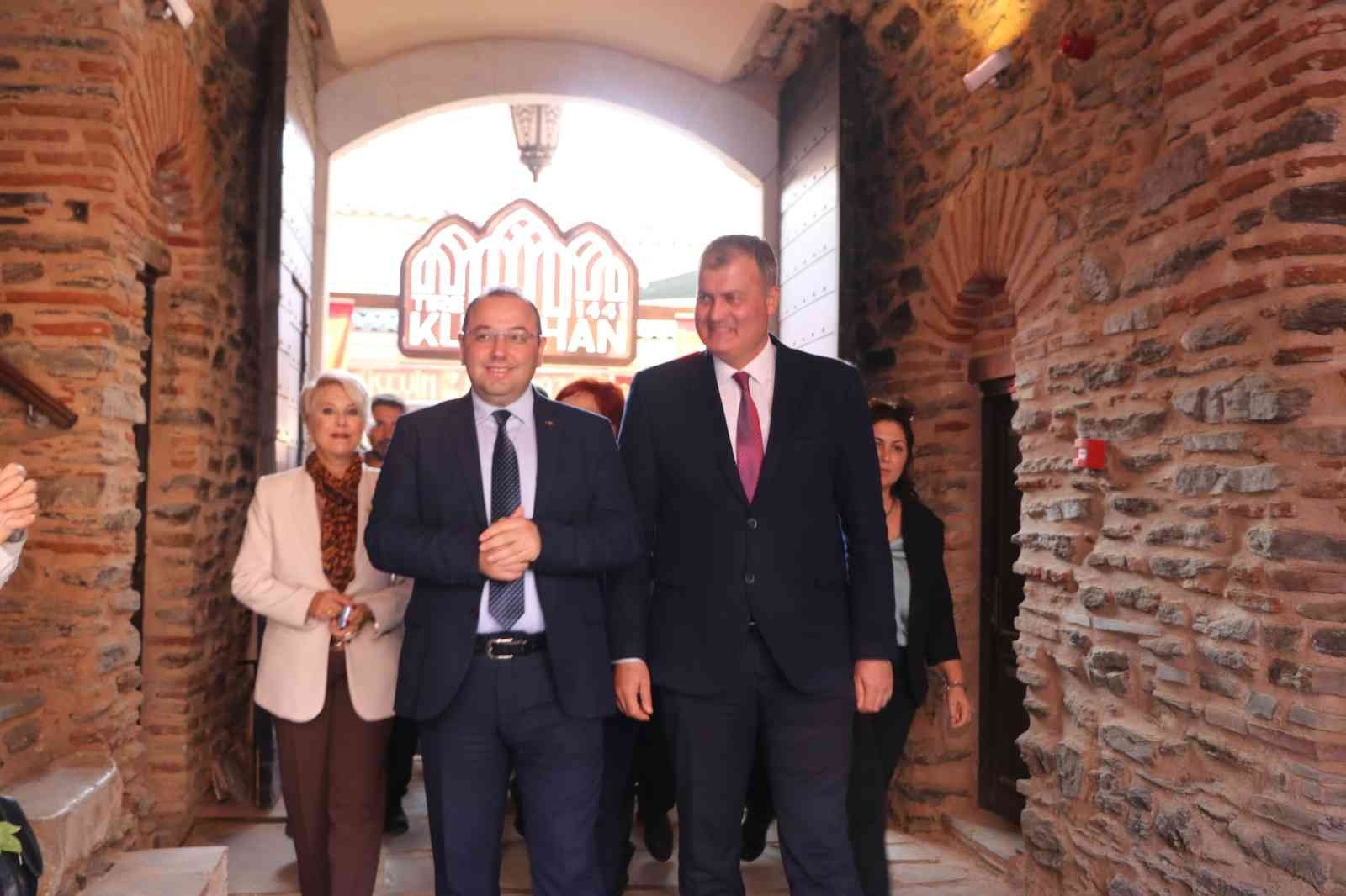 Restore edilen tarihi Kutu Han açıldı