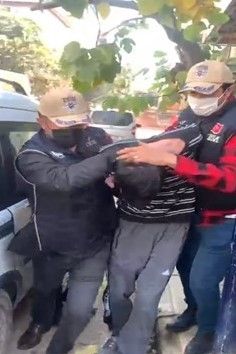 Şehit mezarına çirkin saldırıyı yapan şahıs yakalandı