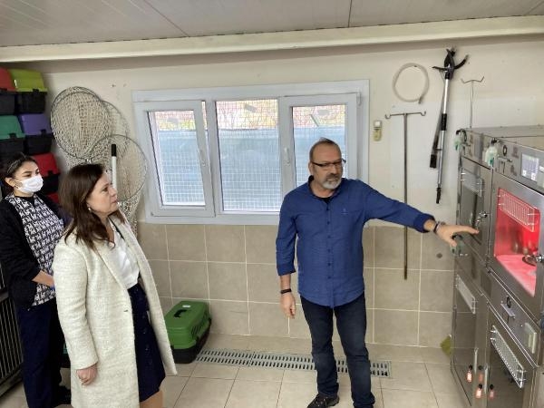 Balçova'da hayvan bakımevi denetimi