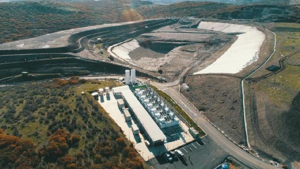 Balıkesir'de 25 milyon metreküp çöp gazı enerjiye dönüşüyor