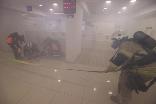 Buca'da filmleri aratmayan tatbikat