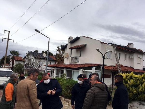 Çeşme'de hortum paniği...