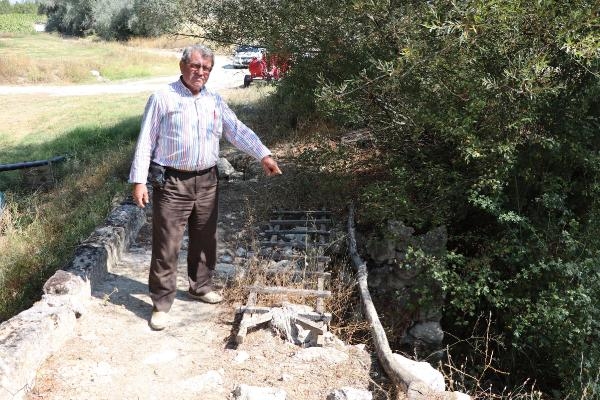 Defineciler, tarihi köprüyü talan etti