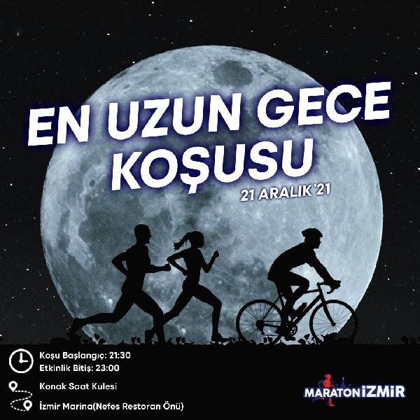 İzmirliler en uzun gecede koşacak, pedal çevirecek