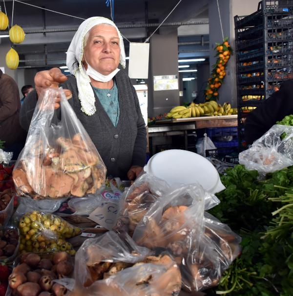 Sofraların lezzeti çıntar mantarı çıkar çıkmaz tükendi