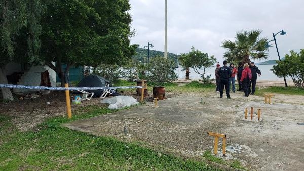 Çadırında ölü bulundu