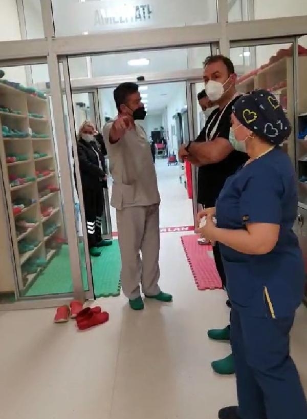 Başhekim ile doktorların grev tartışmasına inceleme