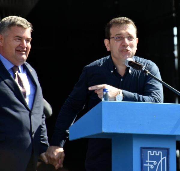 Başkan İmamoğlu, Alaçatı Ot Festivali'nde