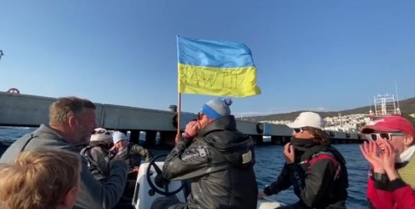 Bodrum'da Rus milyarder Abramoviç protestosu