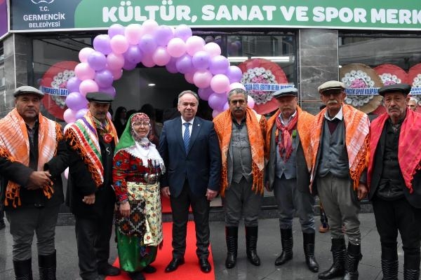 Germencik'te kadın dayanışma ve kültür sanat merkezi açıldı