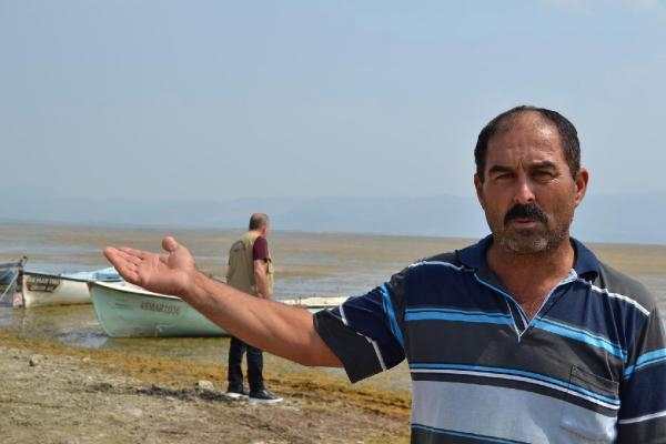 'Gölümüz kurtulsun' diyen muhtar, göl arazisini işgal etmiş