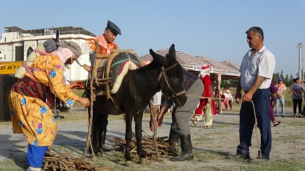 Aydın'da 'Yörük Toyu' renkli görüntülere sahne oldu