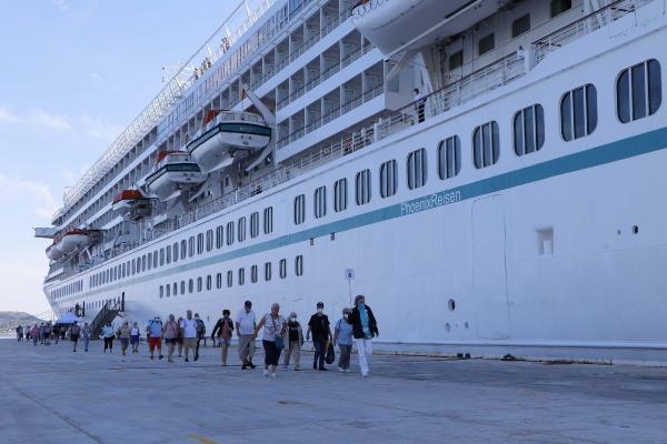 Çanakkale'ye 45 kruvaziyerle 15 bin turist geliyor