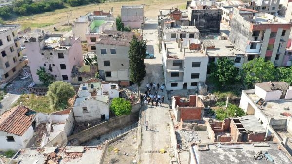 Uzundere dönüşüm alanında tahliye çalışmalarının yüzde 70'i bitti
