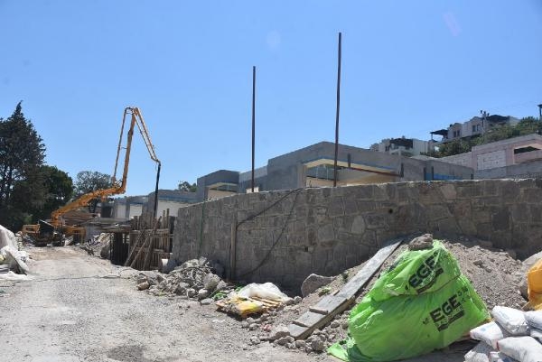 Bodrum'da inşaat sektörü yasak dinlemiyor