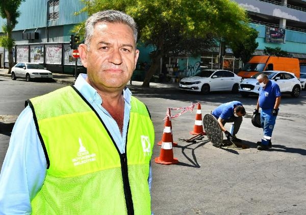 İZSU Genel Müdürlüğü'nden rögarlara koku giderim filtresi