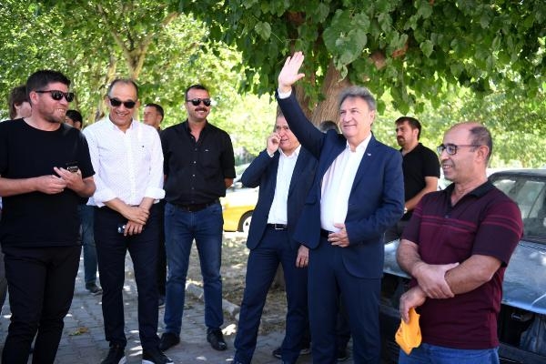 Borno Belediye Başkanı'ndan Çamdibi Altınok'a pastalı kutlama