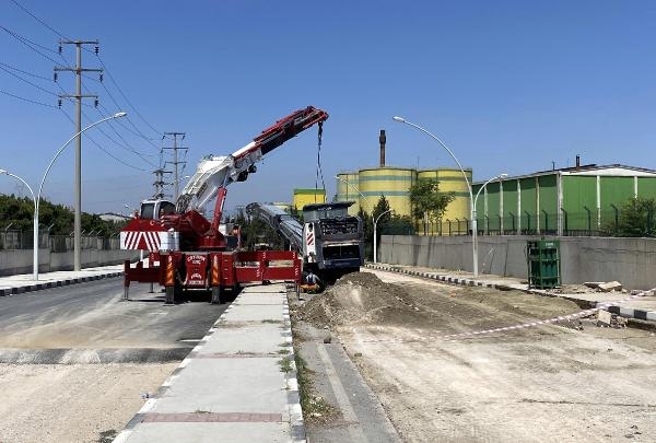 İşte o anlar! 2 işçi son anda kaçarak kurtulmuş