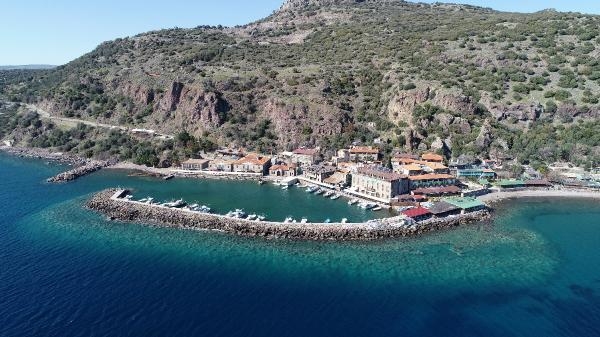 Kaya ıslahı tamamlandı, Assos Antik Limanı açıldı