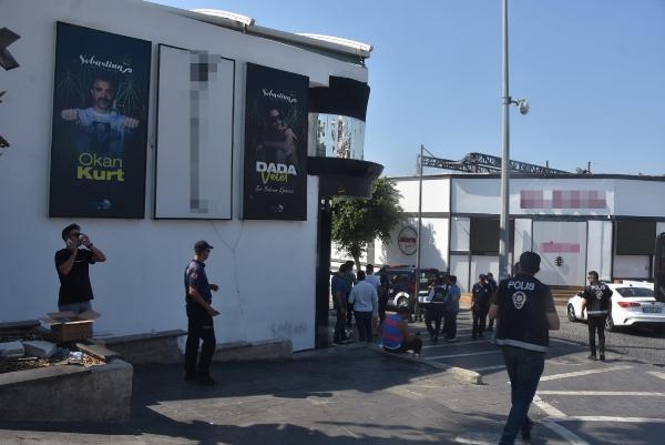 Bodrum'da kaçak ve ruhsatsız olan eğlence mekanı yıkılıyor