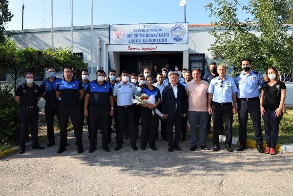 Bornova'da çevreyi kirletenlere suçüstü! Kaçak moloz dökene takip