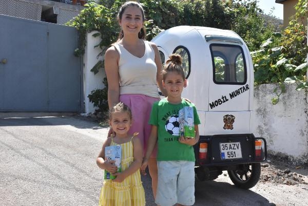Doğançay Mahallesi'nin 'mobil muhtarı' ev ev hizmet veriyor