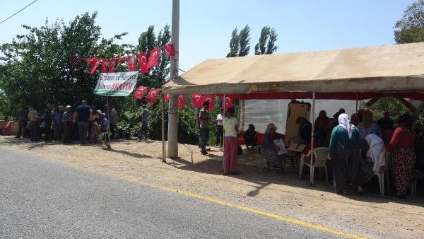 Köylü kadınlar JES'e karşı eylem çadırı kurdu