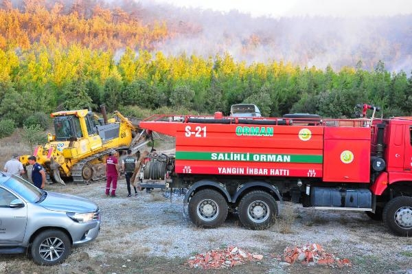 Soma'daki 16 saatlik orman yangınının bilançosu