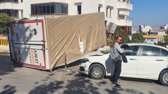 Narlıdere'de feci kaza! Önüne geleni ezdi